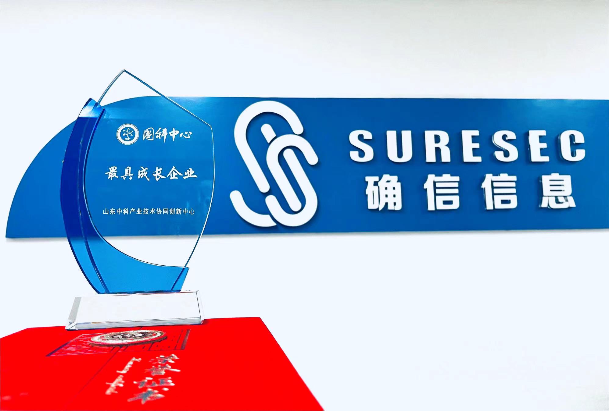 确信信息荣获“最具成长企业”称号！(图2)